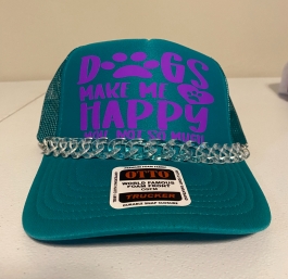 Dogs Make Me Happy Otto Hat